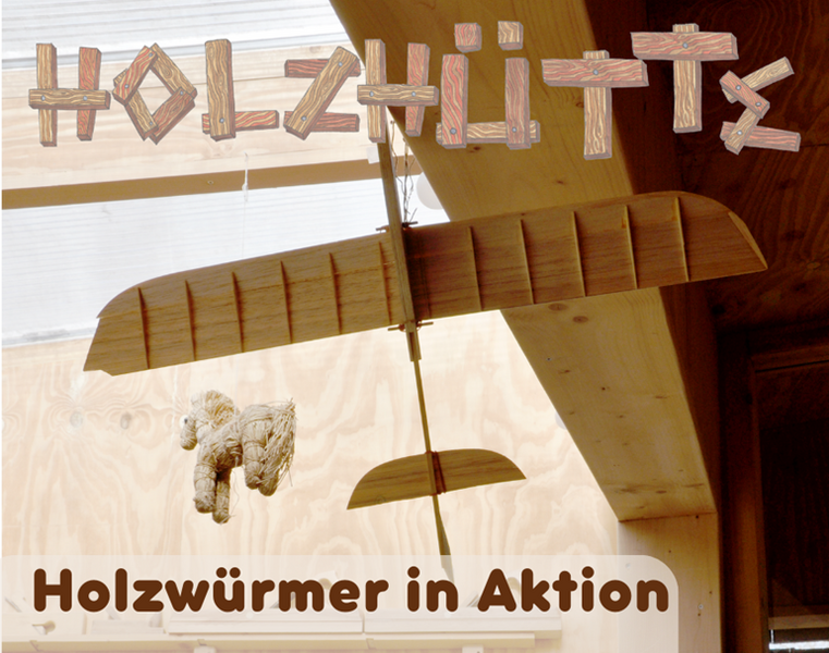 Holzwürmer in Aktion