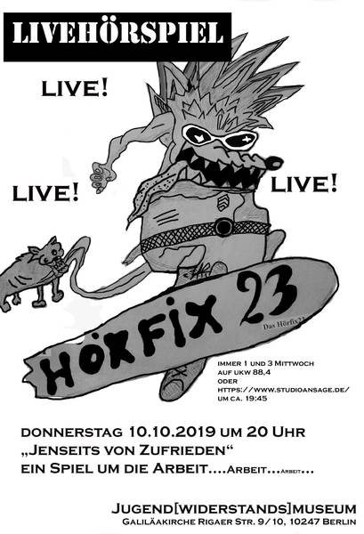 Live Hörspiel im Jugenwiderstandsmuseum