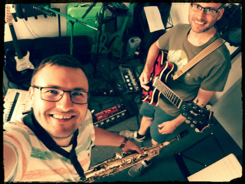 guit+sax - Csaba Houdek & Daniel Varga live // KollektivBar ES