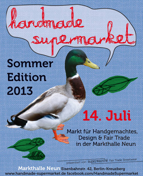 handmade supermarket * Sommer-Edition