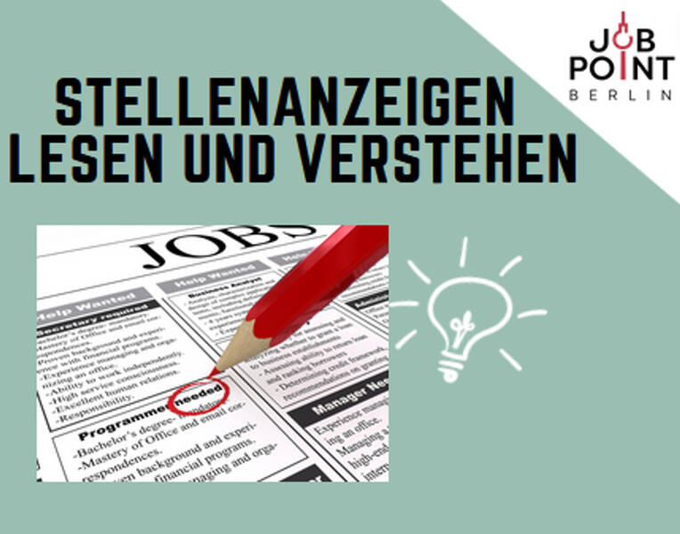 Seminar: Stellenanzeigen richtig lesen und verstehen