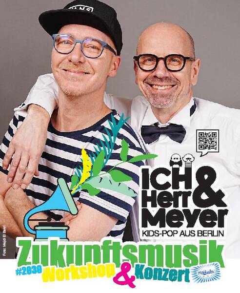 Zukunftsmusik-Konzert mit "Ich & Herr Meyer" in der Hansabibliothek