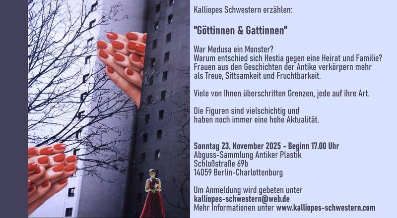„Kalliopes Schwestern“ erzählen: Göttinnen und Gattinnen