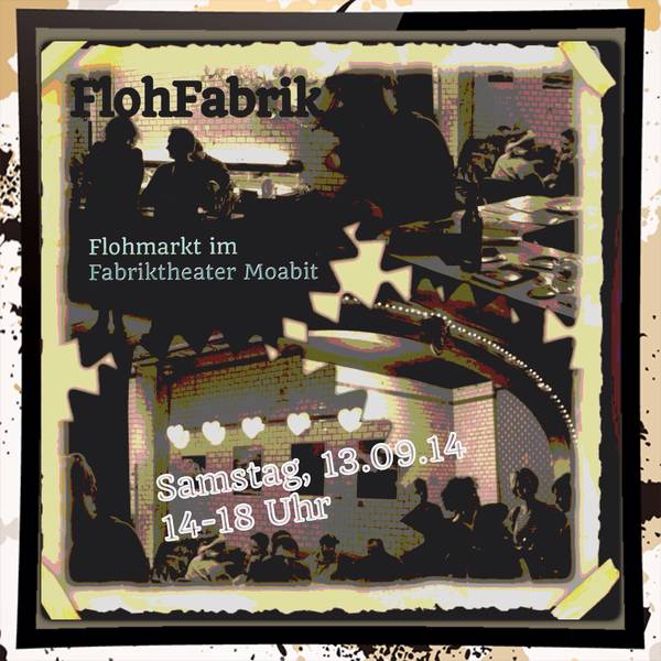 Flohmarkt mit Kuchenbar