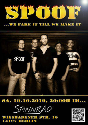 Spoof - Liverock aus den 60 - ern bis heute im "Spinnrad"