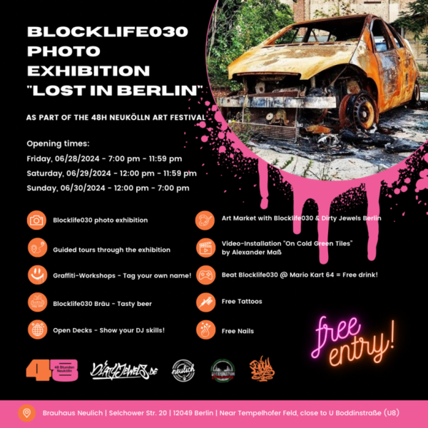 Blocklife030 Fotoausstellung "Lost in Berlin"