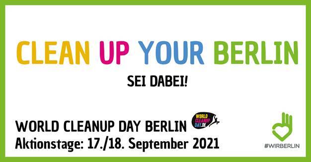 Aktionsort des World Cleanup Day - Schönhauser Allee Arcaden
