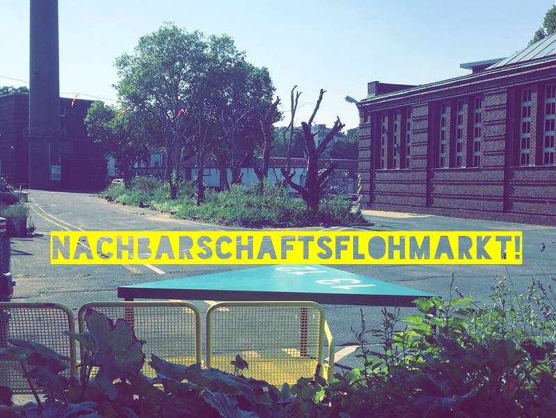 AUSUFERN - Nachbarschaftsflohmarkt in den Uferstudios