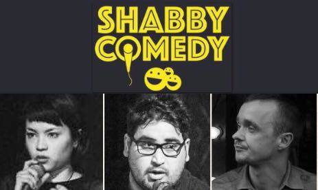 SHABBY: 3 der besten Comedians in Prenzlberg. Kinan Al, Alex Upatov, Erika Ratcliffe