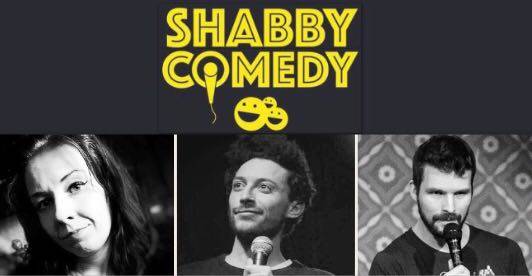 SHABBY: 3 der besten Comedians in Prenzlberg. Daniel Wolfson, Martin Dobrze, Sandy Wieding