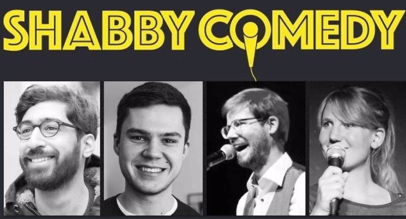 4 der besten Comedians in Prenzlberg: Tim Whelan, Doro Fesel, Kawus Kalantar, Ivan Thieme