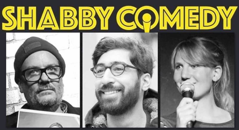 3 der besten Comedians in Prenzlberg: Kawus Kalantar, Doro Fesel, Drew Portnoy