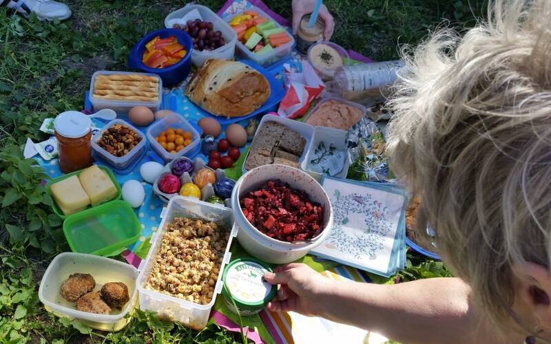 Oster(LachMeditation)Spaziergang in den Müggebergen -  - aktiv  und fröhlich