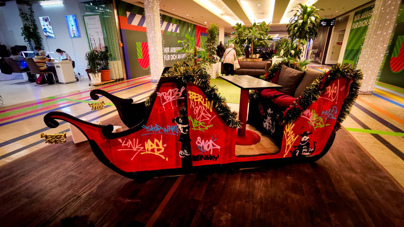 Xmas Workshops im StreetArt Schlitten