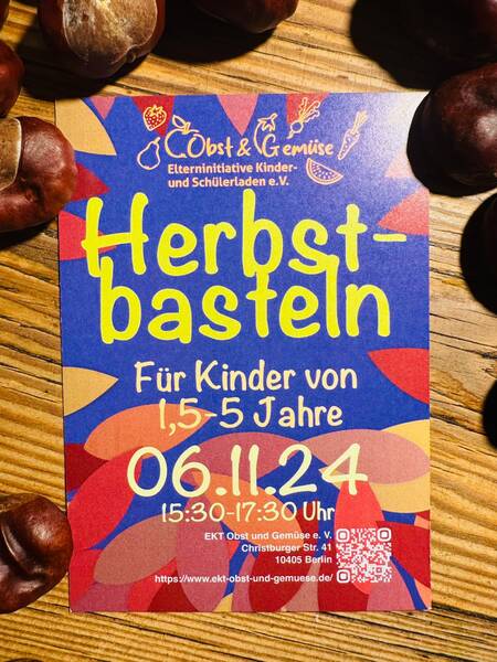 Herbstbasteln | KiLa Obst&Gemüse
