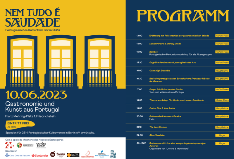 Nem tudo é Saudade - Portugiesisches Kulturfest