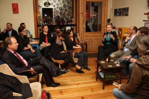 Berliner Pub Talk: Alles Bio oder was? im Linda Carrell