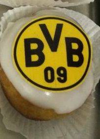 Wolfsburg - Borussia Dortmund in Kreuzberg auf Leinwand