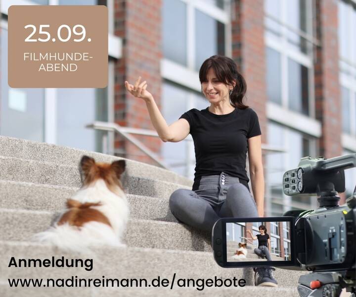 Dein Hund im Film? Du willst Filmluft schnuppern?