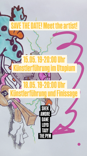 Künstlerführung Unfinished Canwas mit z.B. Shek TCF 