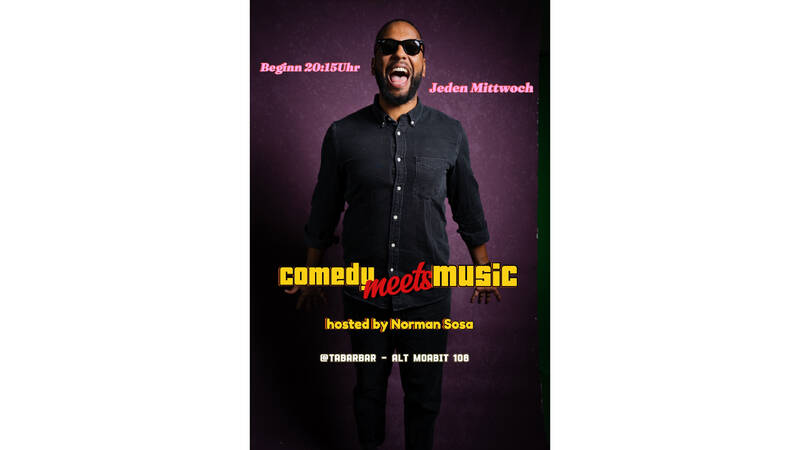 Norman Sosa präsentiert Tabar Comedy in Berlin-Moabit+Eintritt Frei