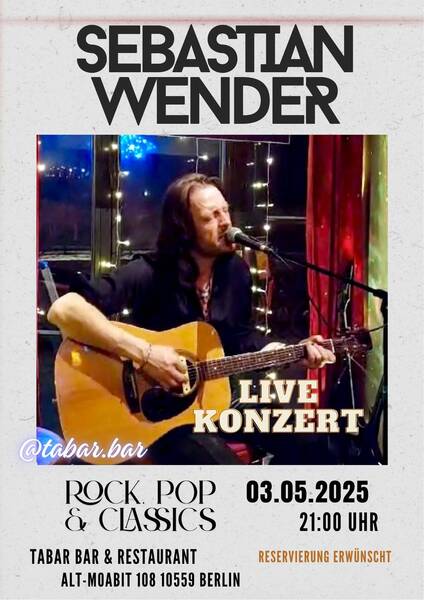 live in Moabit Sebastian Wender