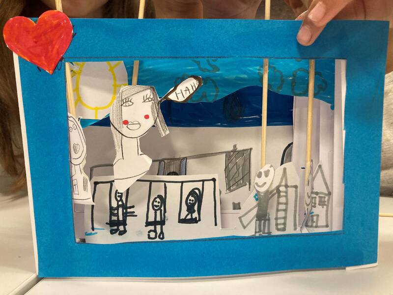 "Ein Tunnelbuch – was ist das?" (Workshop für Kinder)
