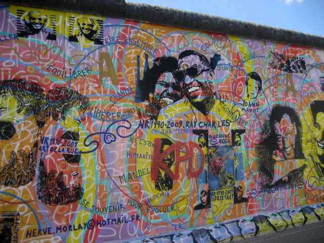 Roger Waters (Pink Floyd) an und für East Side Gallery