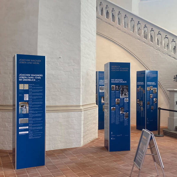Ausstellung "Joachim Wagners Leben und Werk"