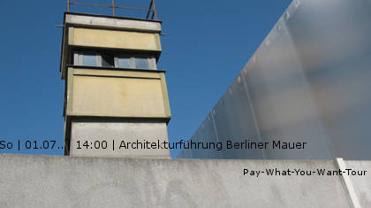 ARCHITEKTURFÜHRUNG Berliner Mauer (Gedenkstätte Bernauer Straße)
