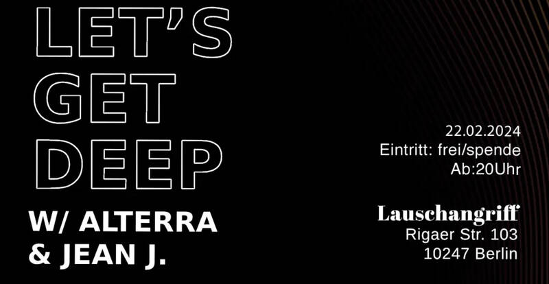 Let's Get Deep with Alterra & Jean J