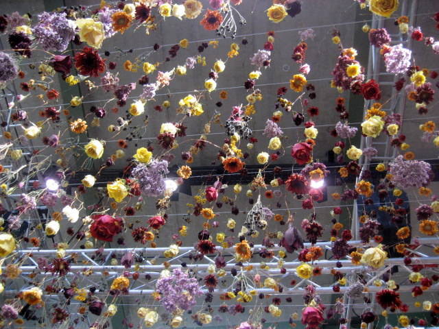 30.000-Blumen-Meer im Bikini-Haus