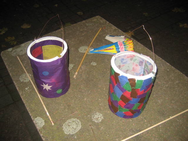 Martinsumzüge und Laternenfeste am St. Martinstag  (oder vorher)
