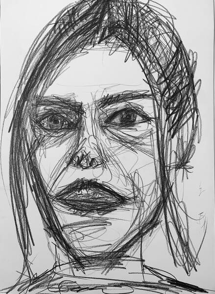 Portrait-Zeichenkurs im Prenzlauer Berg La Minga Bar Mittwoch 19:30 Uhr