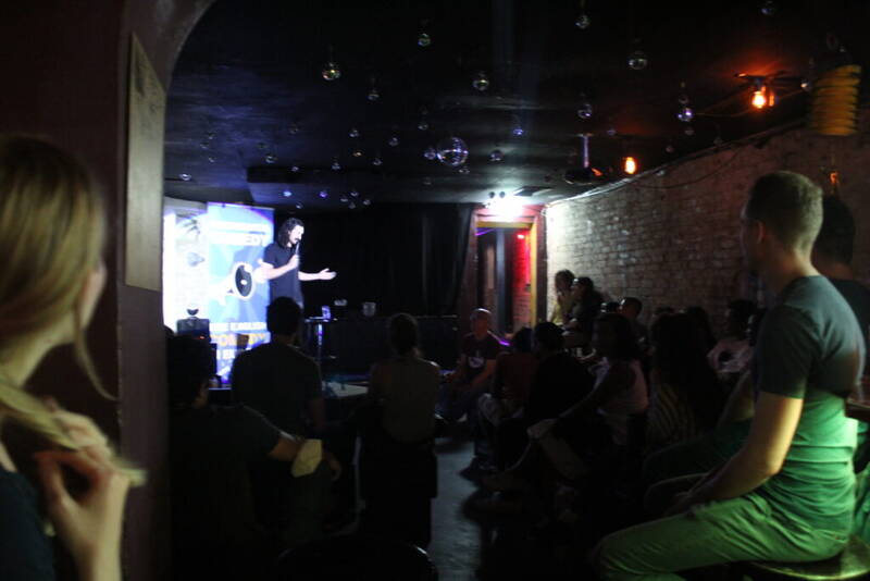 Free English Standup Comedy in a cold basement near Gleisdreieck ⭐