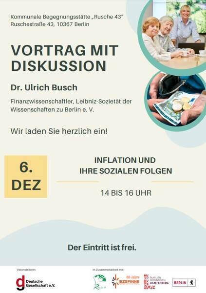 Gesellschaft im Wandel - Vortrag mit Diskussion