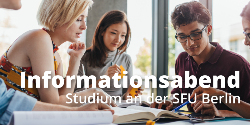 Infoabend | Studieren an der SFU Berlin
