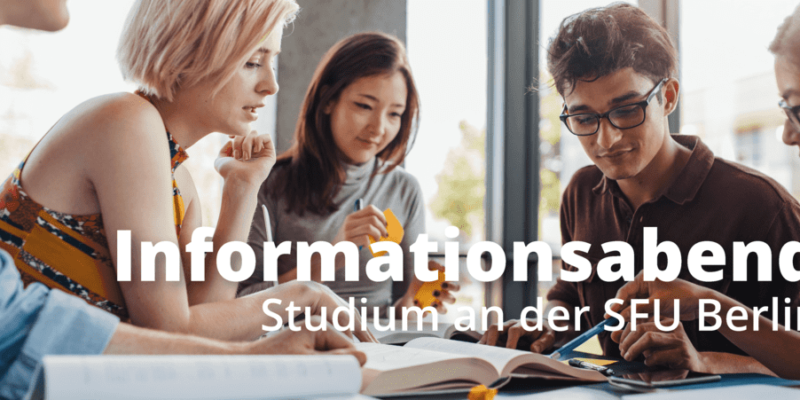 Sigmund Freud PrivatUniversität Berlin:Informationsabend | Studieren an der SFU Berlin