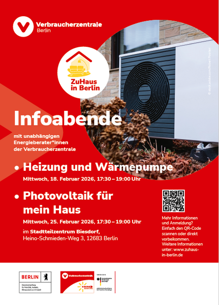 Infovortrag: Heizung und Wärmepumpe