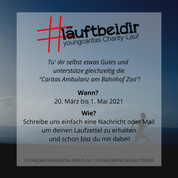 youngcaritas Charity-Lauf | #läuftbeidir