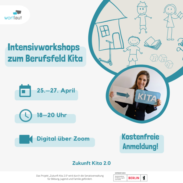 Intensivworkshops zum Berufsbild Erzieher*in