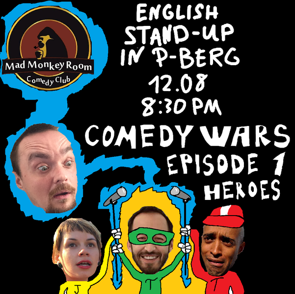 Comedy Wars! English StandUp in PBerg
