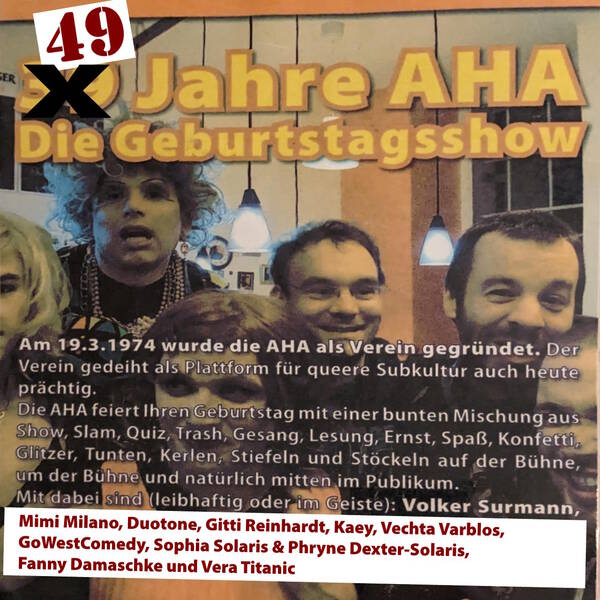 AHA-Geburtstagsfeier zum 49. - lass uns feiern