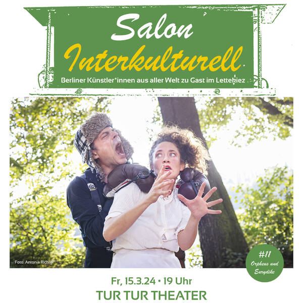 Salon Interkulturell: Tur Tur Theater spielt "Orpheus und Eurydike"
