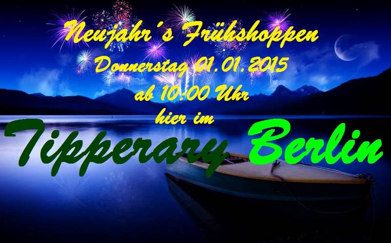  Neujahr´s Frühshopen im Tipperary Berlin