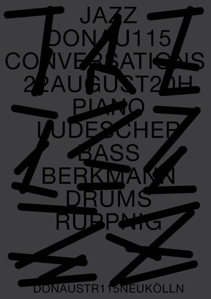 JAZZ - Donau Conversations w/ Ludescher / Berkmann / Ruppnig