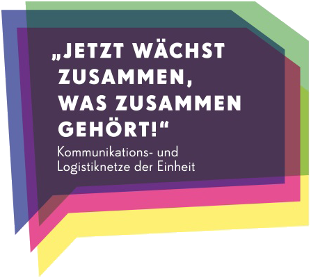 Berliner Schätze: Museum für Kommunikation Berlin | „Jetzt wächst zusammen, was zusammen gehört!" Kommunikations- und Logistiknetze der Einheit