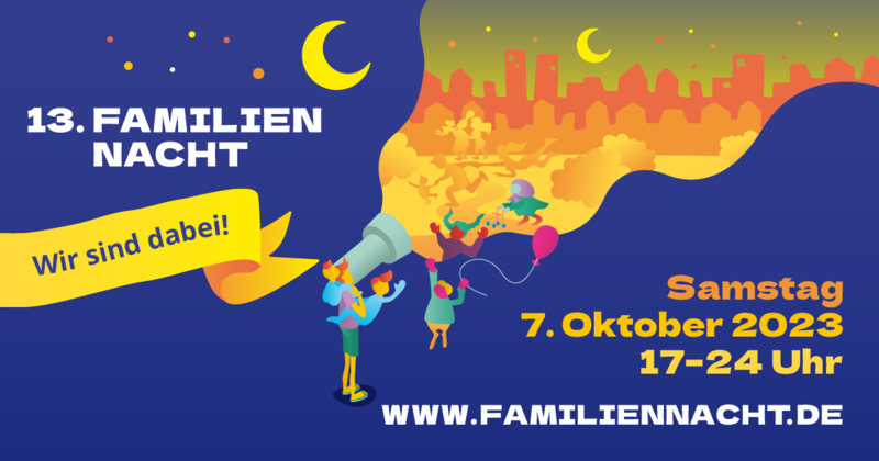Familiennacht 2023 - Nachts in der Humboldt-Bibliothek mit Räuber Hotzenplotz & Co.