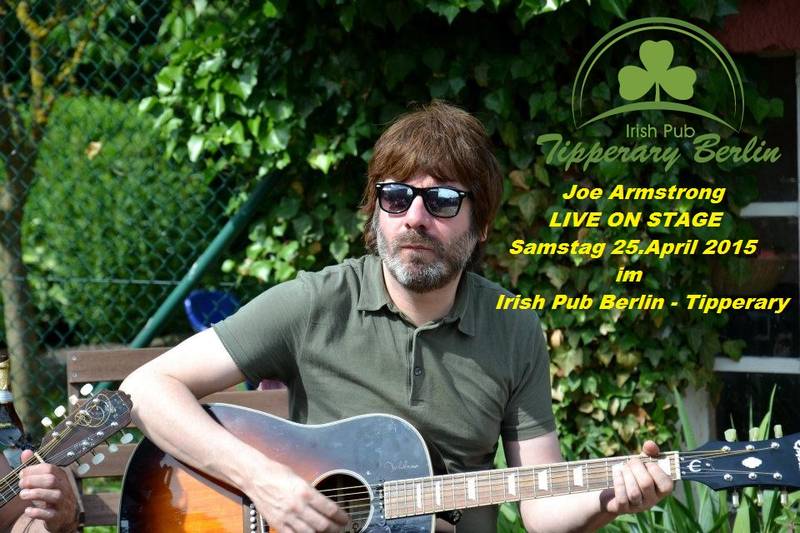 Gratiskonzert von Joe Armstrong & Freund im Irish Pub Berlin