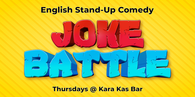 FREE STAND-UP COMEDY Show in English - JOKE BATTLE